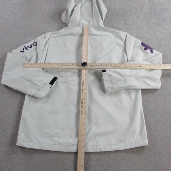 Brasil National Jacket Mens 2XL XXL Gray Goretex Soccer Windbreaker Hooded - Picture 8 of 11